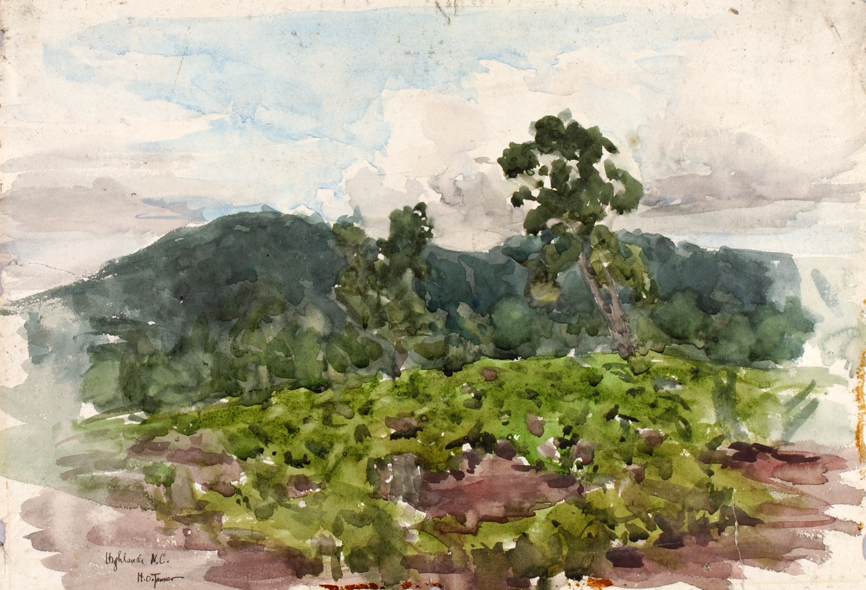 Henry Ossawa Tanner, Highlands, N.C.