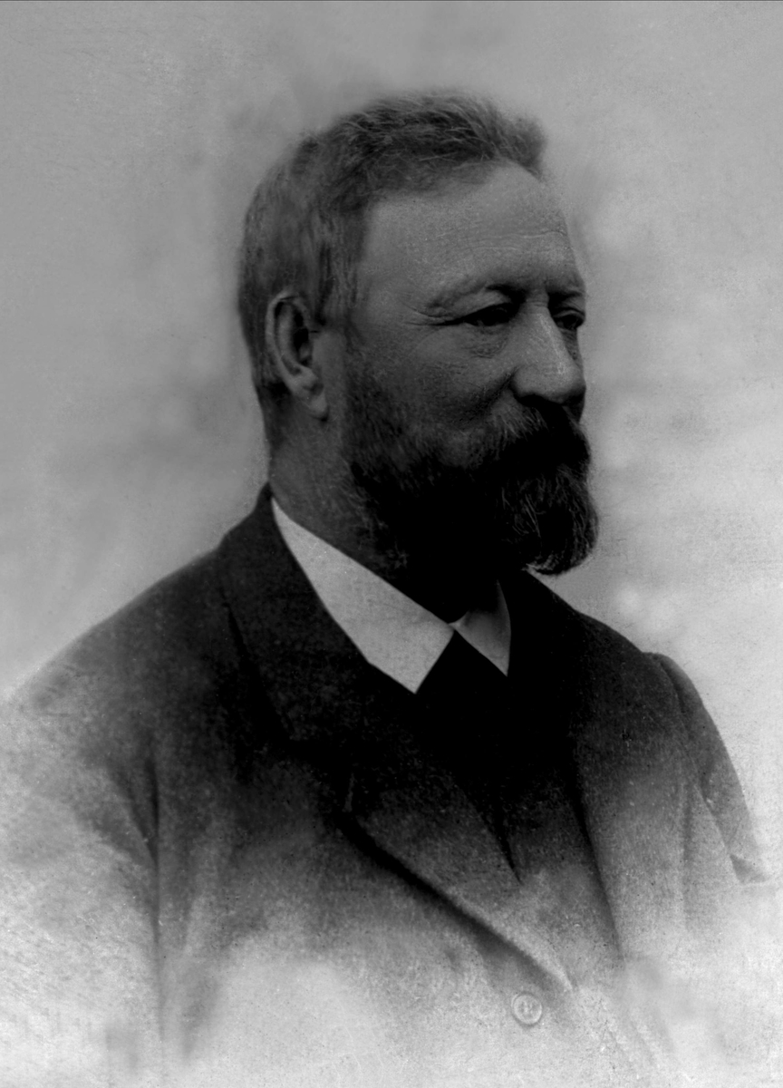 Gustav Borgen, Portrett av Søren Larsen Skybak som var bonde på Skybak gård i Hedmark.