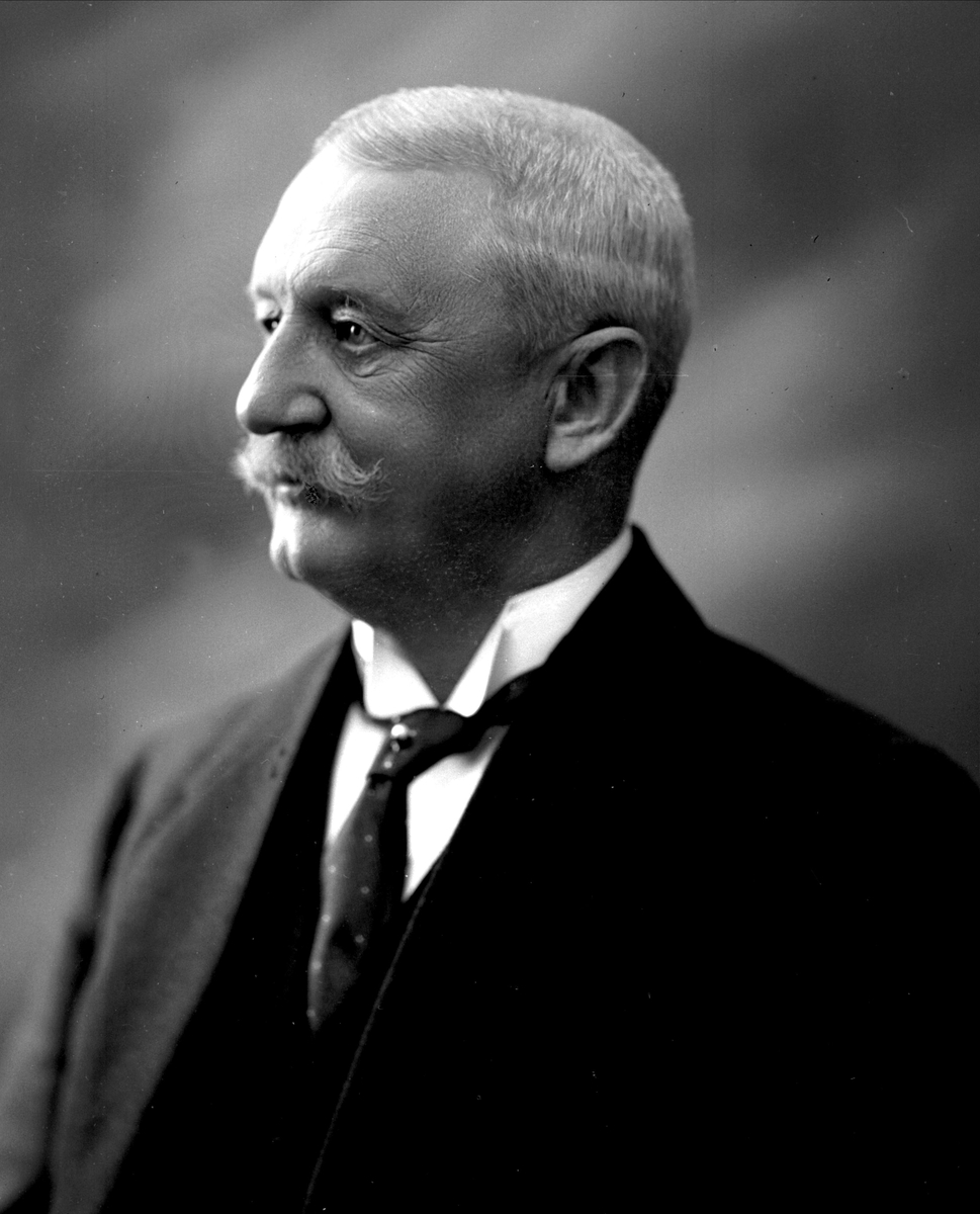 Gustav Borgen, Portrett av Otto Christian Holter.