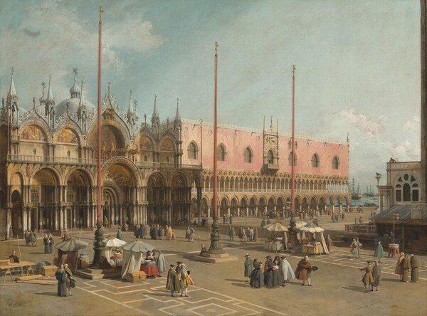 Canaletto, The Square of Saint Mark's, Venice
