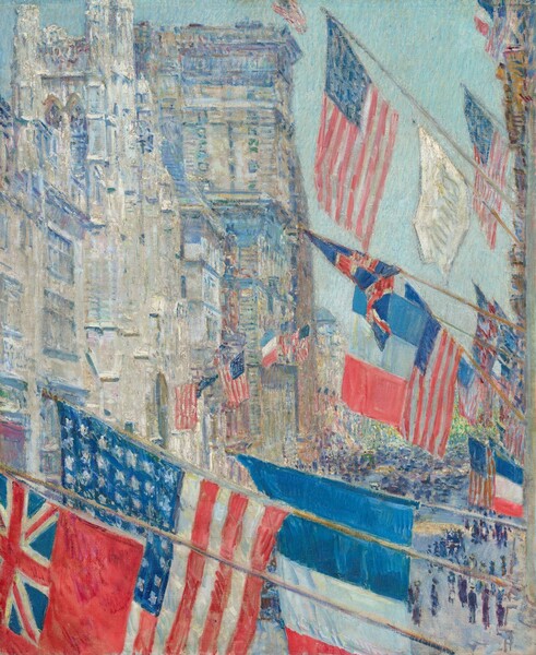 Childe Hassam, Allies Day, May 1917