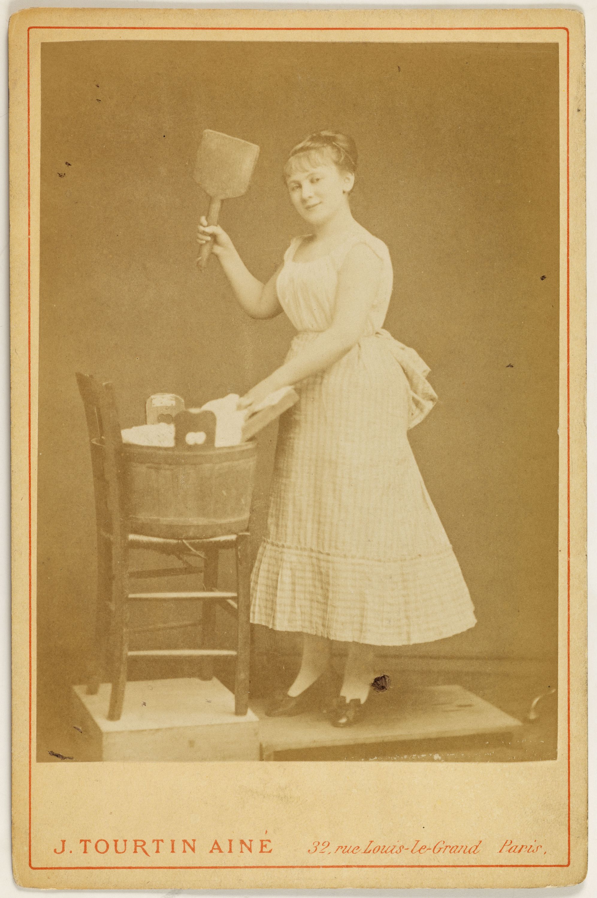 Joseph Tourtin, Portrait de Juliette Beaumaine, actrice