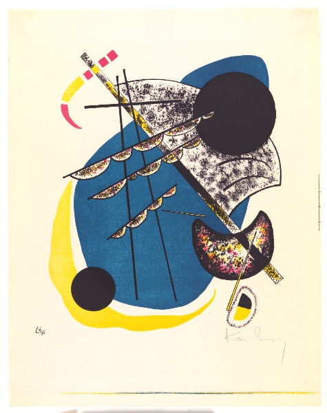 Wassily Kandinsky, Planche II fra mappen Kleine Welten