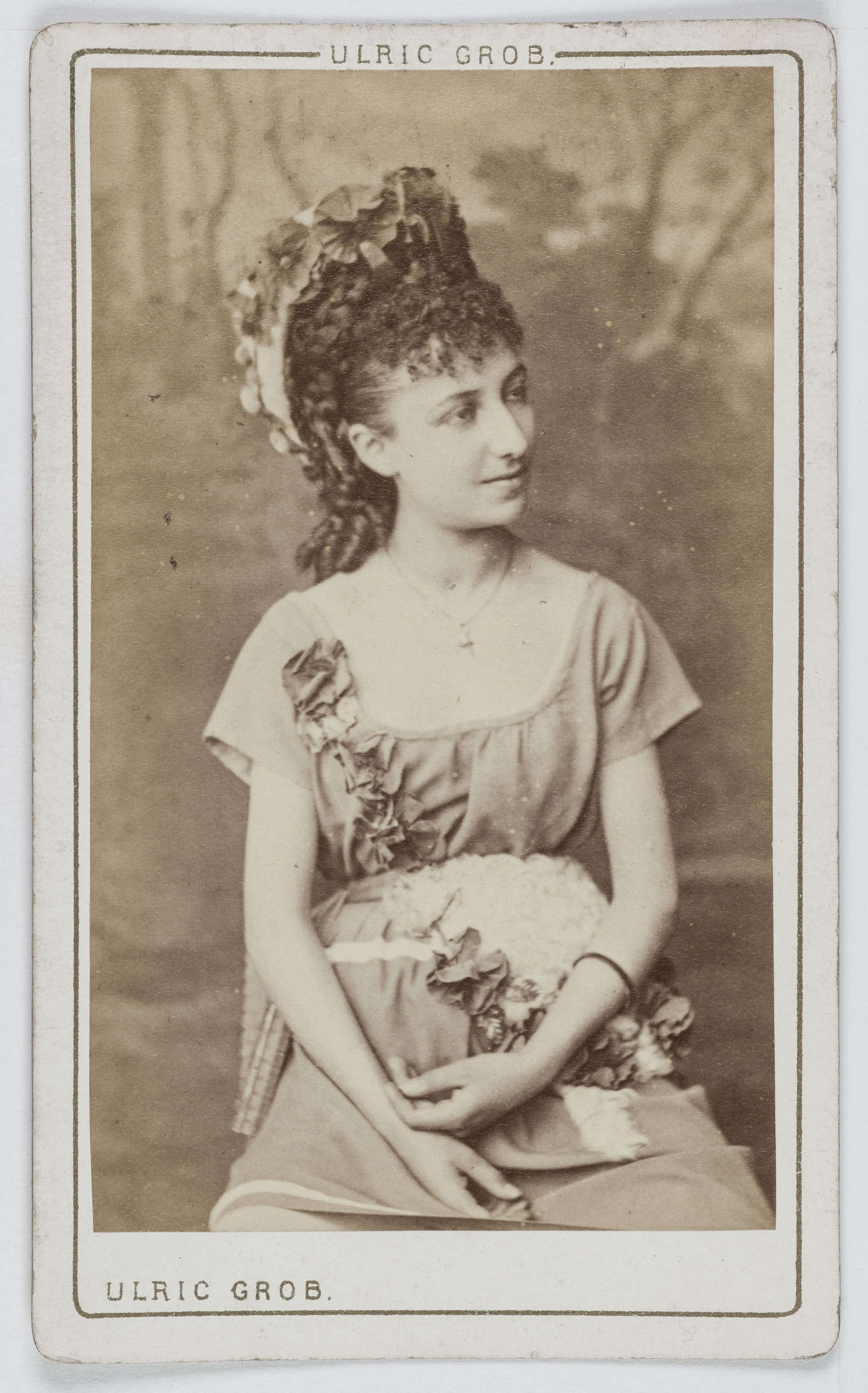 Ulric Grob, Portrait de Solari, danseuse au Théâtre de la Gaîté.