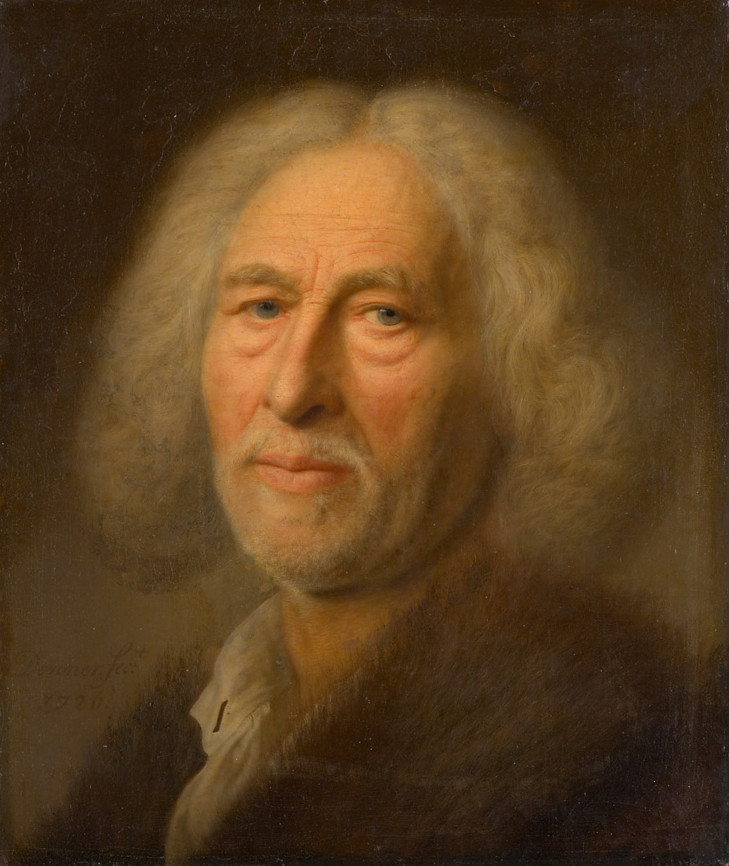 Balthasar Denner, Portrait of an elderly man