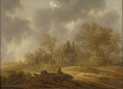 Joost de Volder, Cottage and Trees