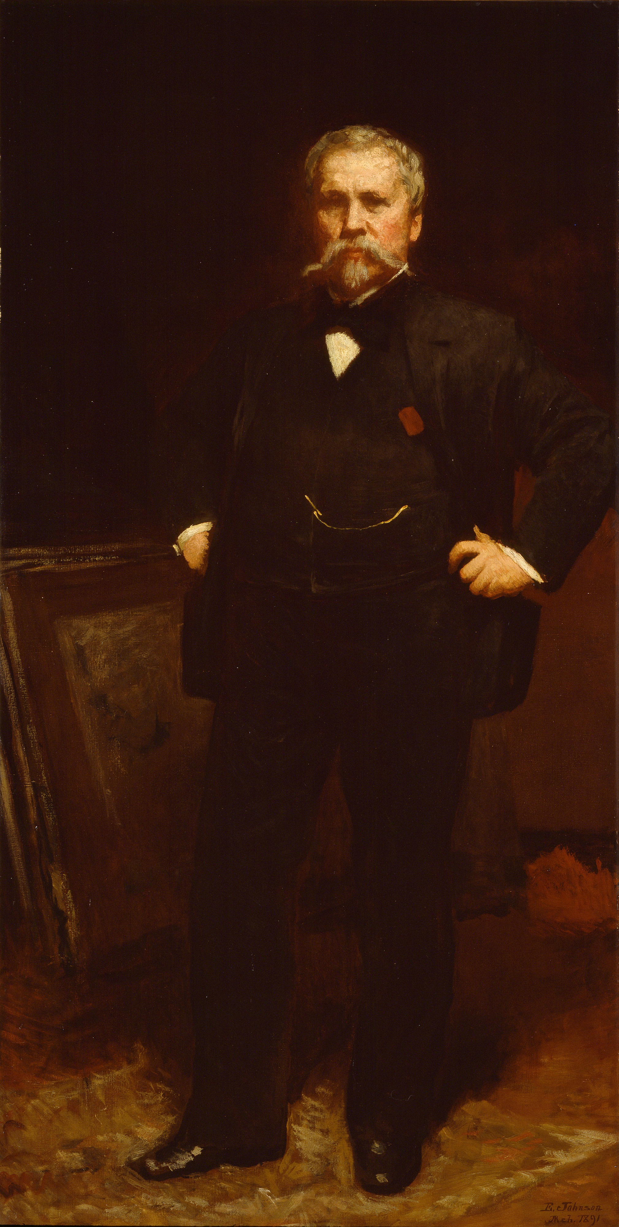 Eastman Johnson, Self-Portrait