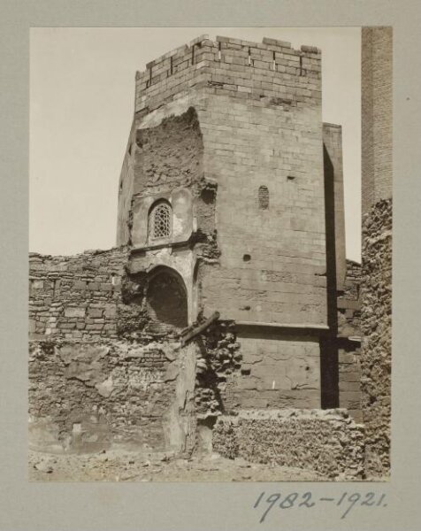 K.A.C. Creswell, Squinch at northeast inner corner of the mosque of al-Hakim, Cairo