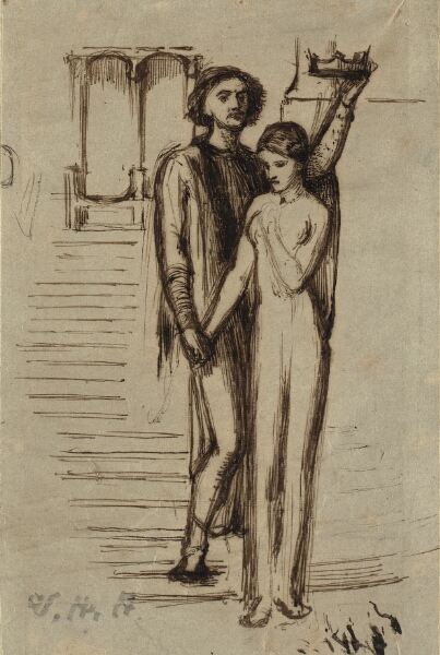 William Holman Hunt, "The Beggar Maid"