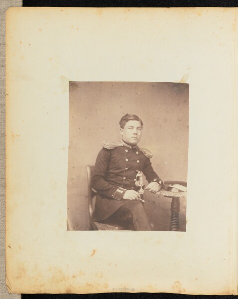 Jakob Höflinger, [Portrait of a man in military uniform]