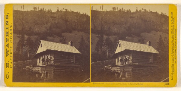 Carleton Watkins, Residence of John Stephenson, Esq., Columbia River.