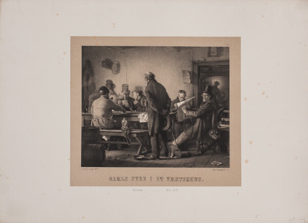 Adolph Kittendorff, Gamle fyre i et værtshus