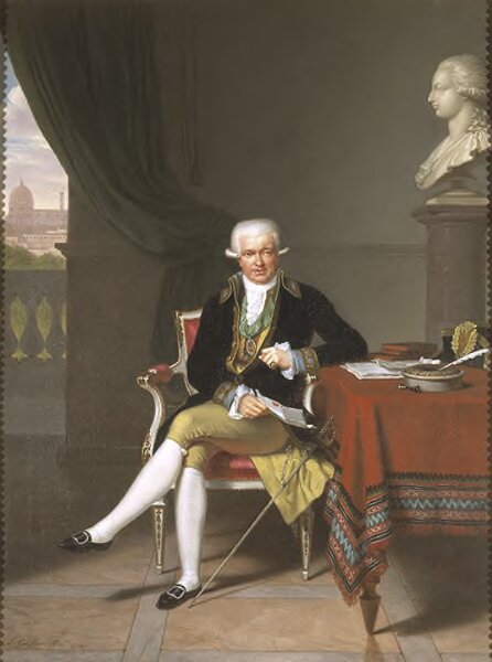 Louis Gauffier, Johan Claes Lagersvärd (1756-1836) i Florens