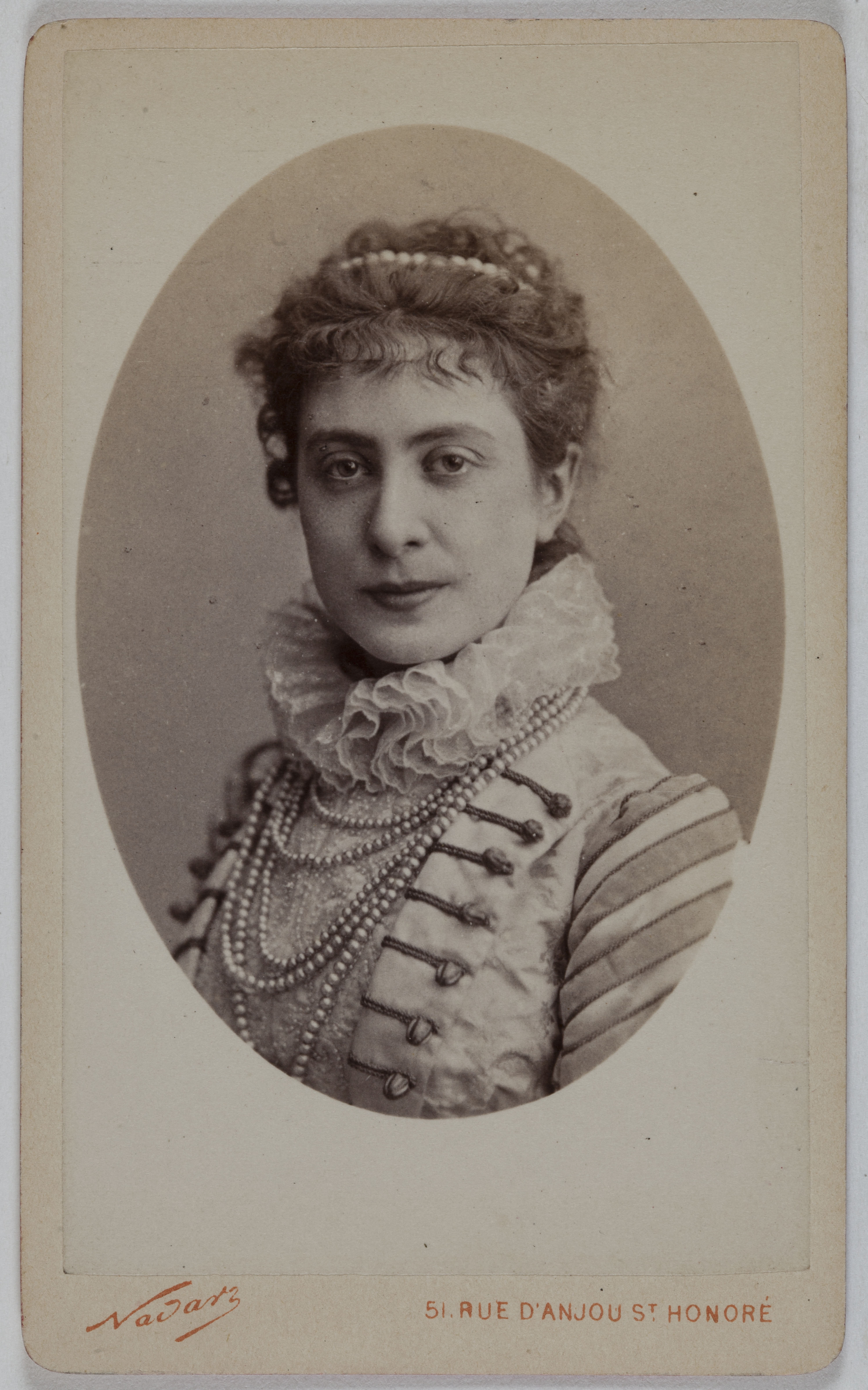 Atelier Nadar, Portrait de Blanche Baretta (1855-1939), (actrice)