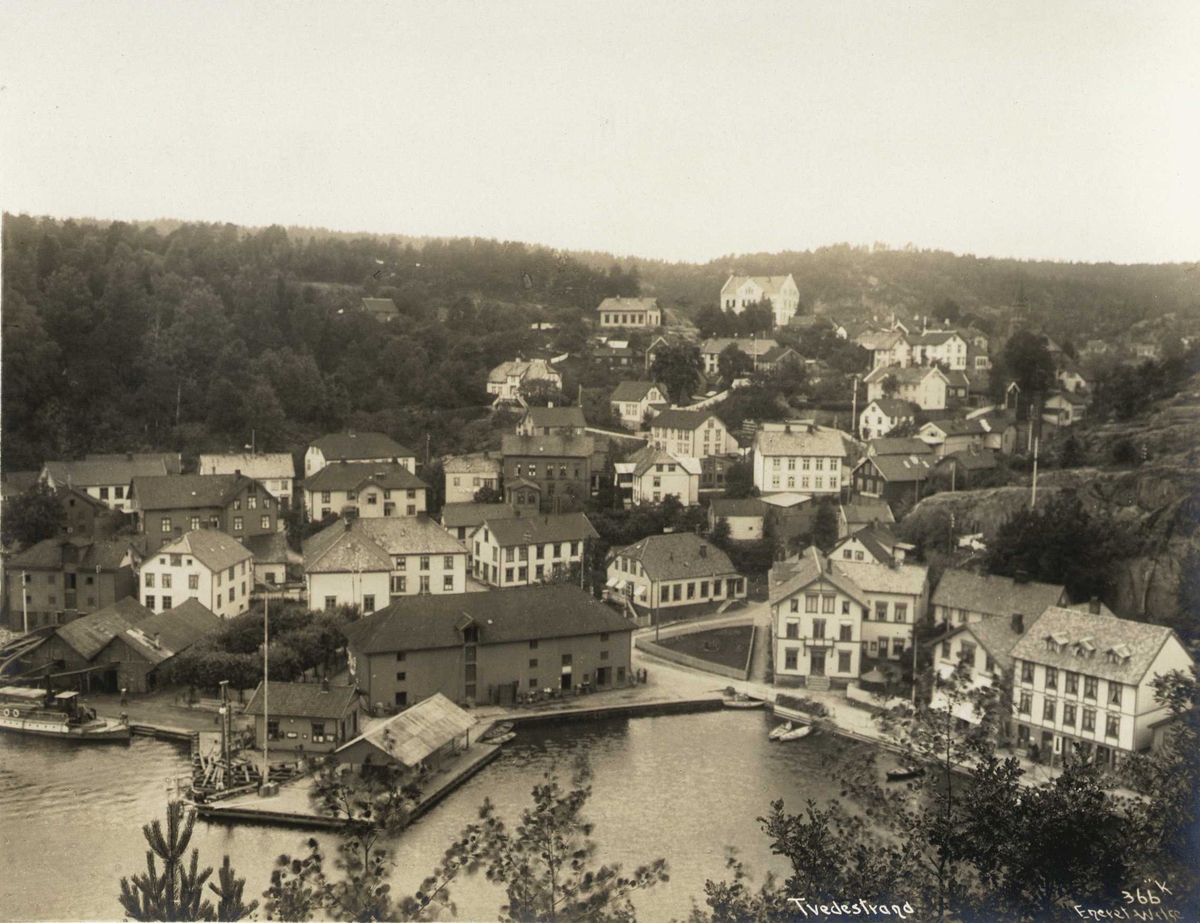 Anders Beer Wilse, Utsikt over Tvedestrand, Aust-Agder.