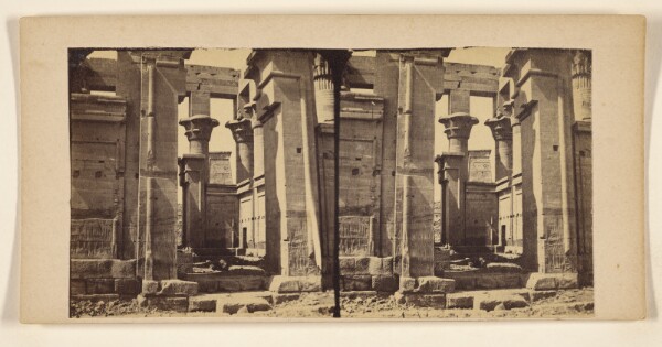 Francis Frith, [The smaller Temple at Philae]