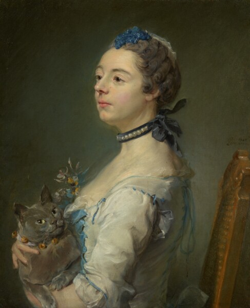 Jean-Baptiste Perronneau, Magdaleine Pinceloup de la Grange, née de Parseval