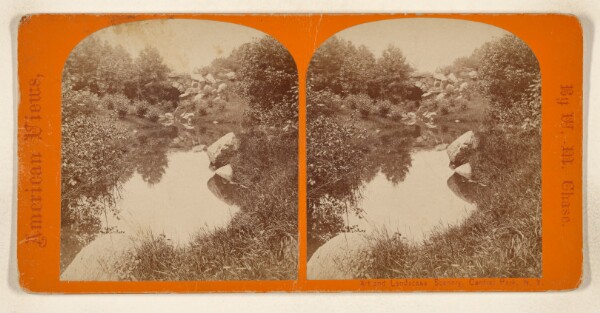 William M. Chase, [Stone Bridge, Central Park, New York City]