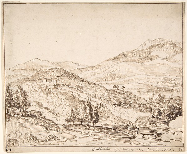 Jacob Esselens, Mountainous River Landscape