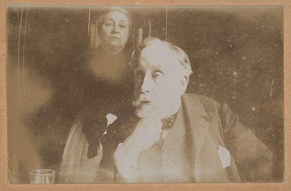 Edgar Degas, [Self-Portrait with Zoé Closier]