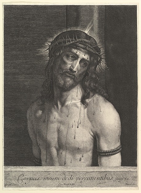 Jean Morin, Le Christ a la colonne