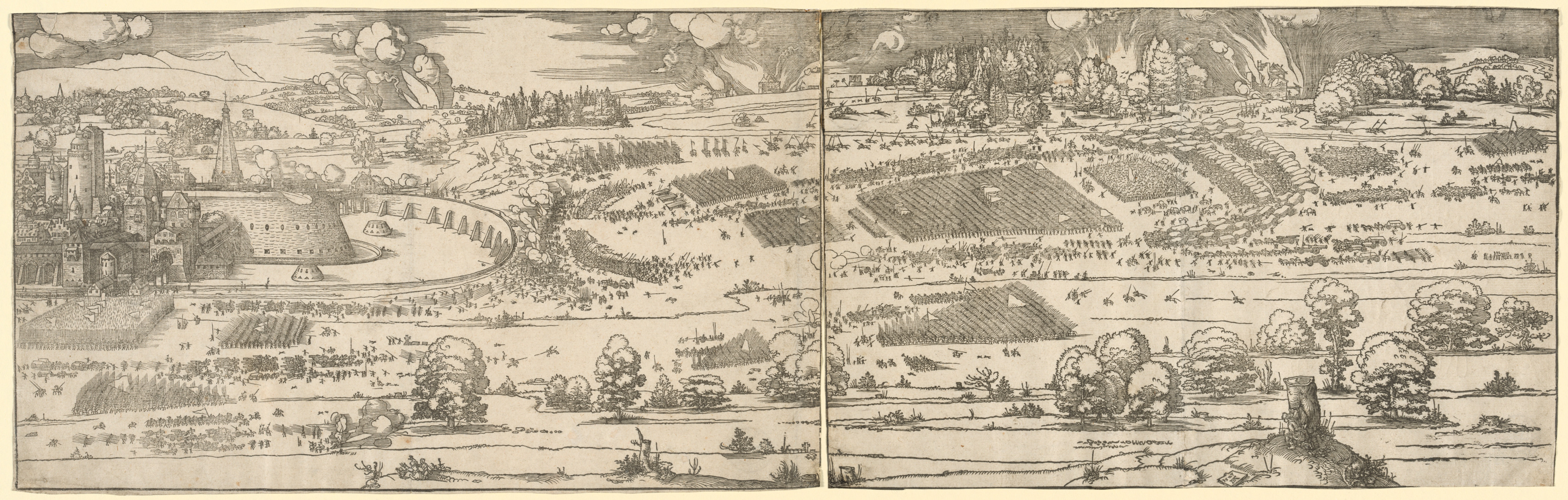 Albrecht Dürer, Siege of a Fortress