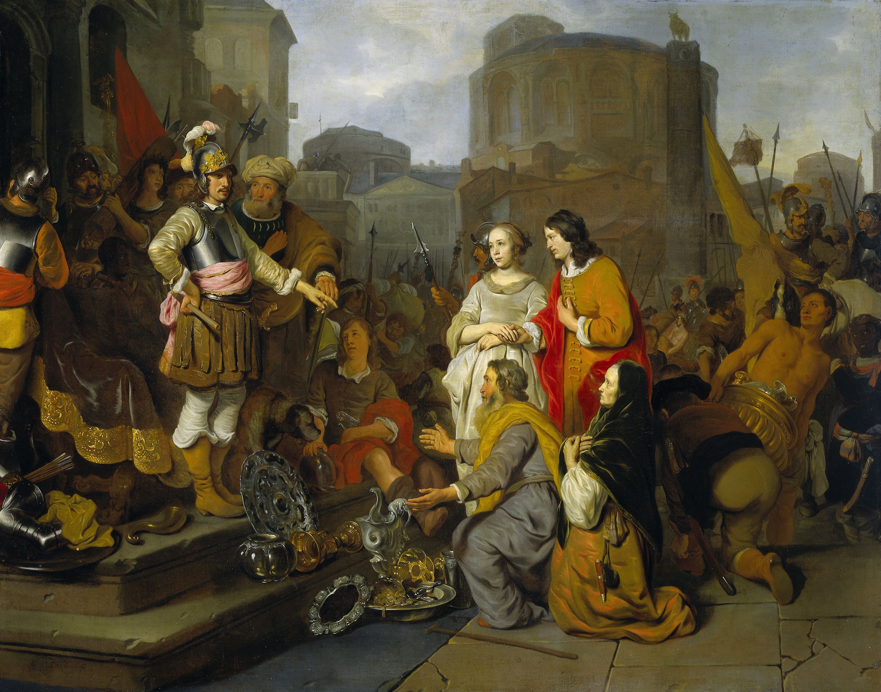 Gerbrand van den Eeckhout, The continence of Scipio