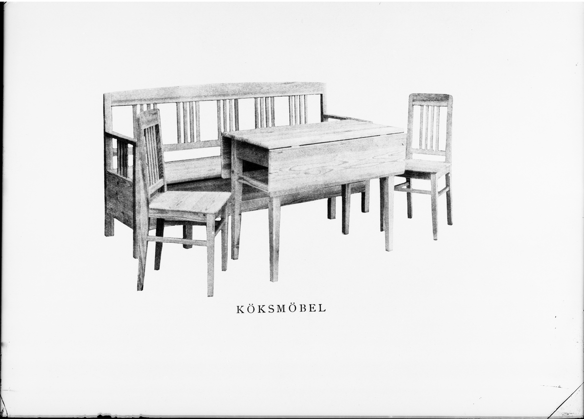 Skötsner-Edhlund, Reprofotografi - möbelkatalog, Uppland