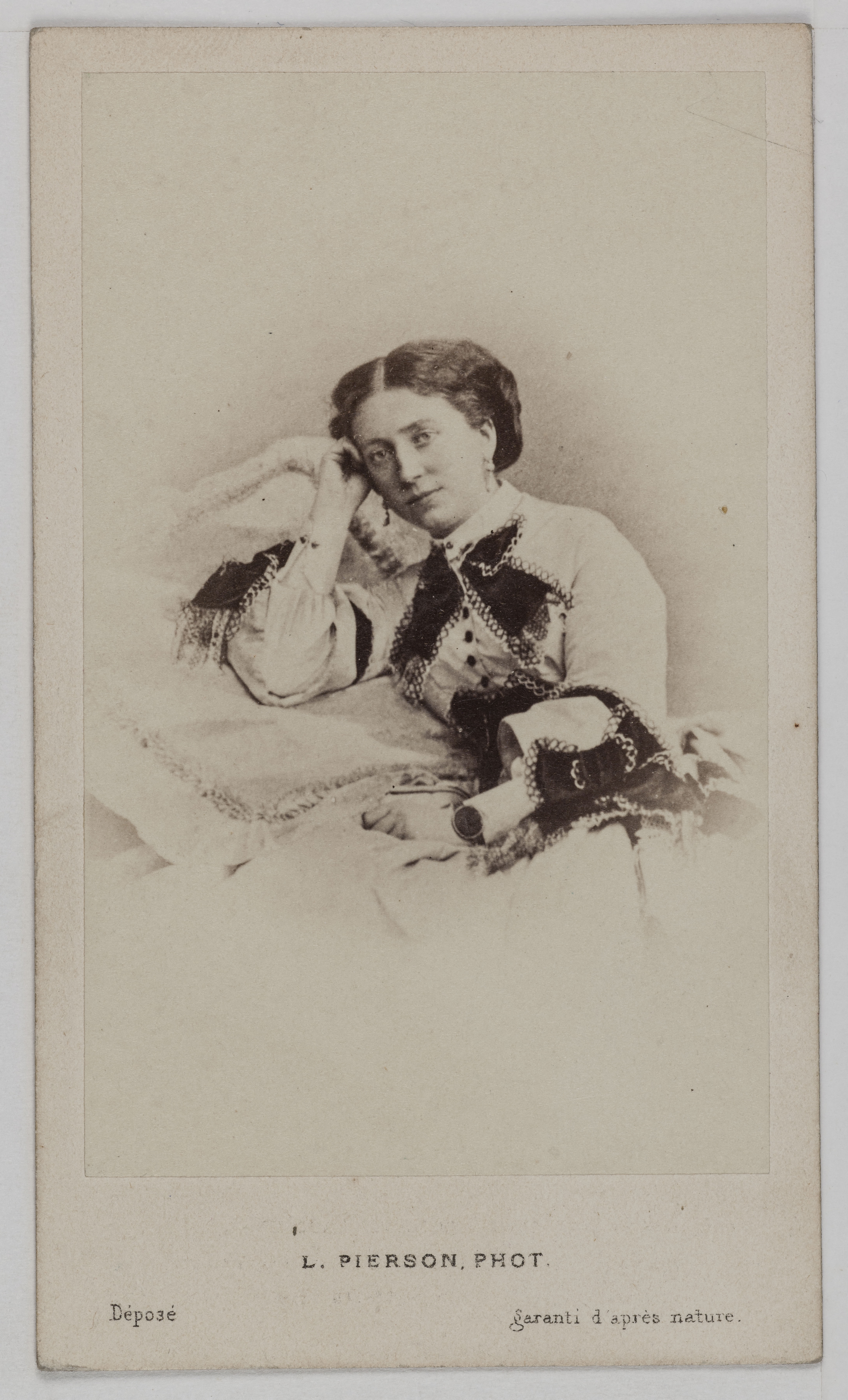 Mayer Frères et Pierson, Portrait de la Comtesse Walewska (1823-1912), née Anne Cassandre di Ricci, seconde épouse du Comte Colonna Walewski.
