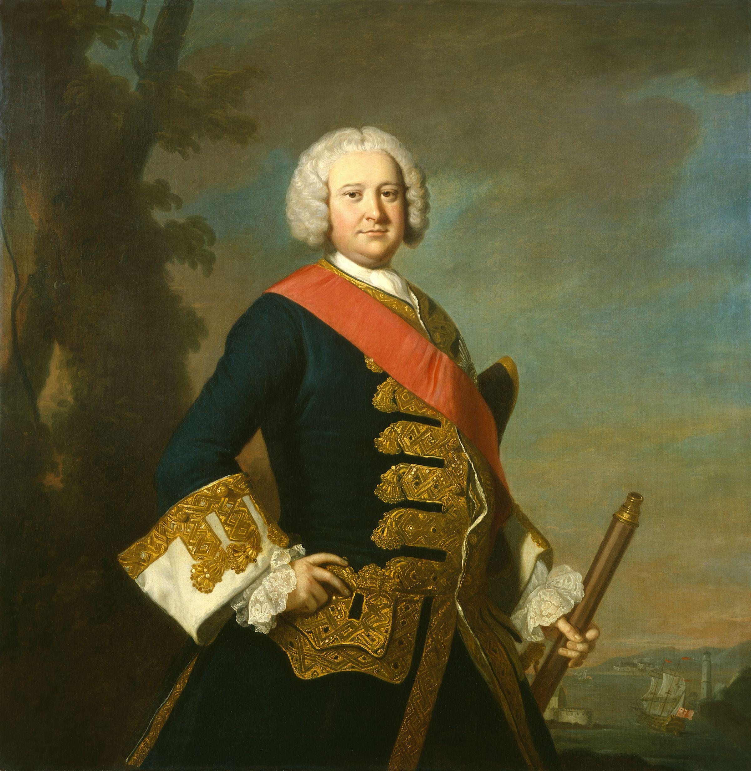 Thomas Hudson, Sir Peter Warren