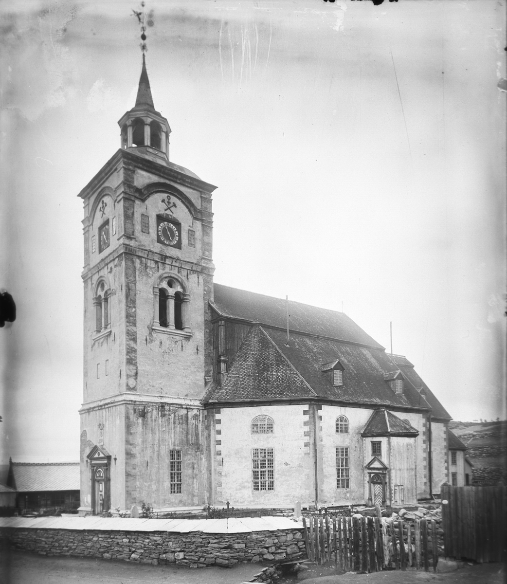 Anders Beer Wilse, Prot: Røros - Kirken 6. Aug. 1903
