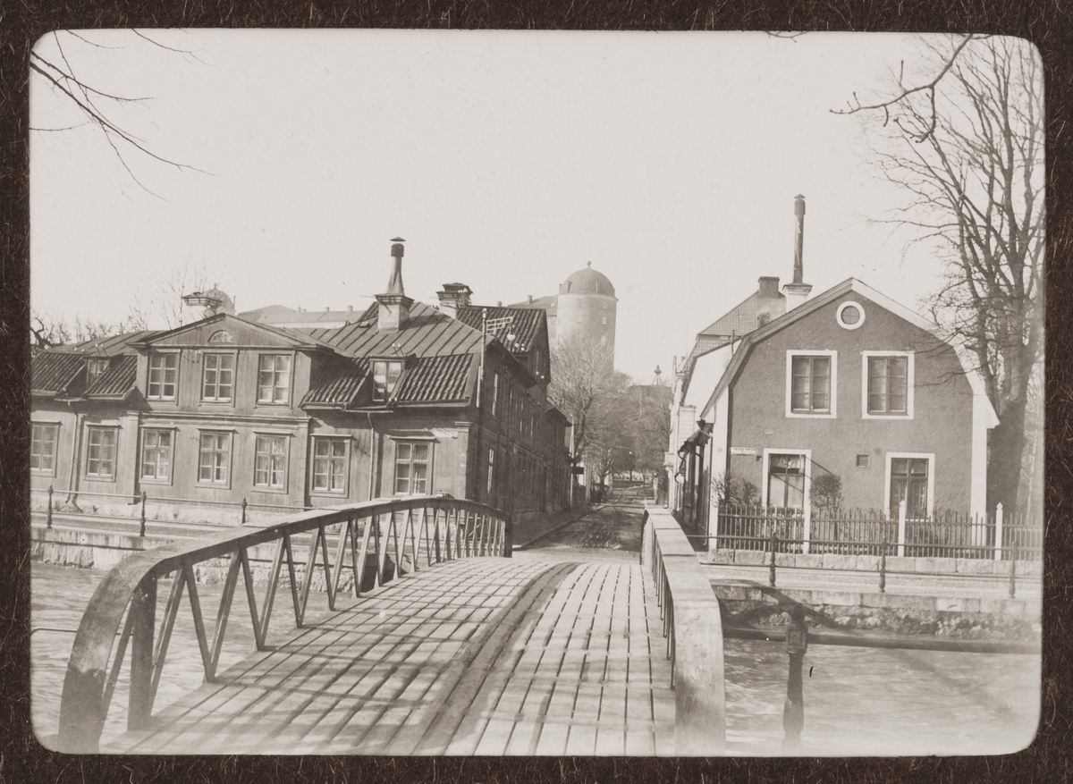 August Fredrik Schagerström, "Upsala. Bergholms Imperfektum", studentbostäder, kvarteret Munken, Västra Ågatan, Uppsala 1919