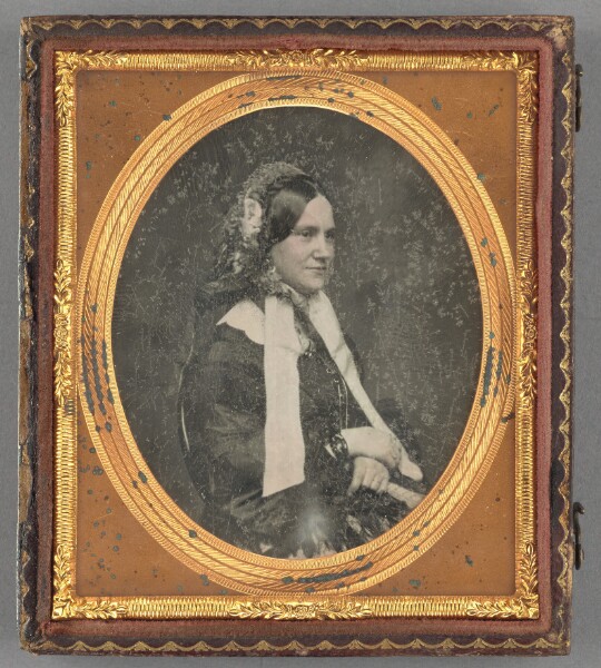 Unknown, [Portrait of a Woman in Bonnet]