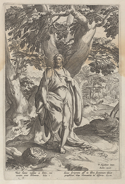 Anonymous, Saint John the Baptist in the wilderness