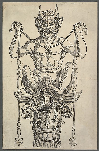 Albrecht Dürer, The Great Column (top block)