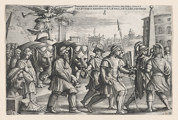 Georg Pencz, The Triumph of Fame on Chastity, from The Triumphs of Petrarch