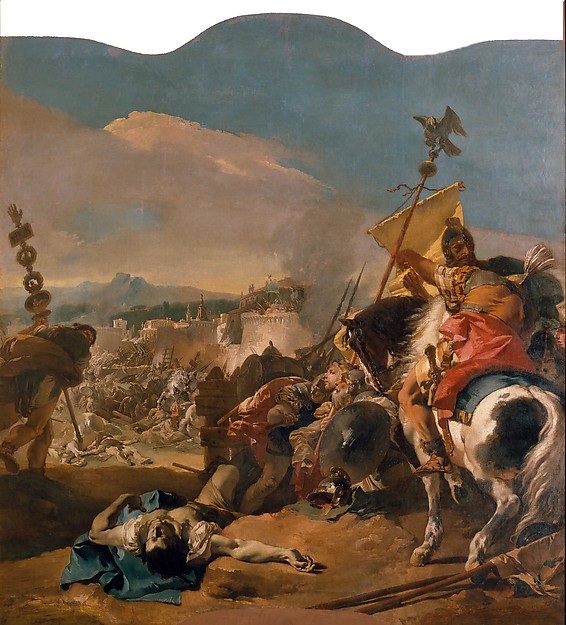 Giovanni Battista Tiepolo, The Capture of Carthage