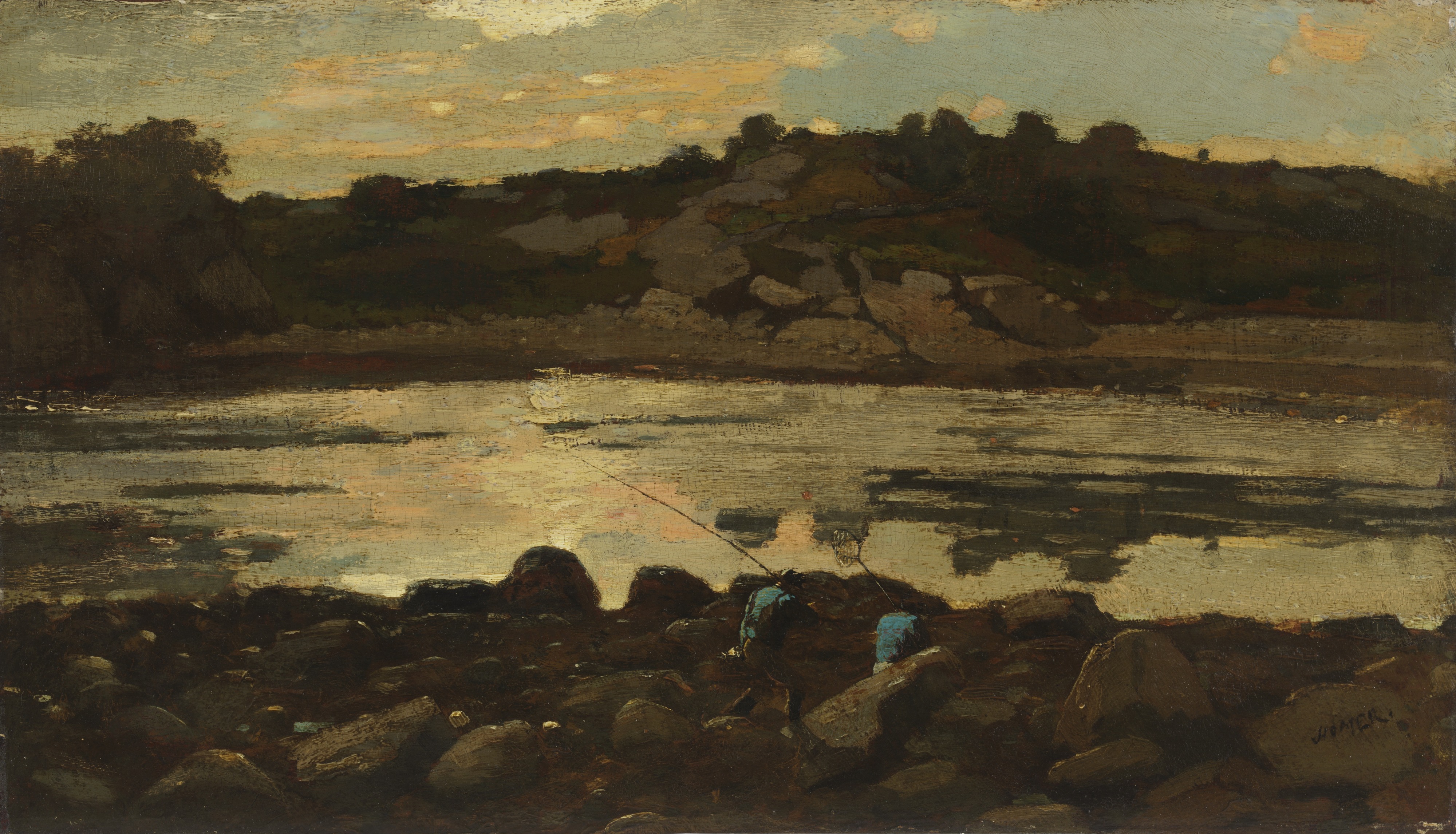 Winslow Homer, Lobster Cove, Manchester, Massachusetts