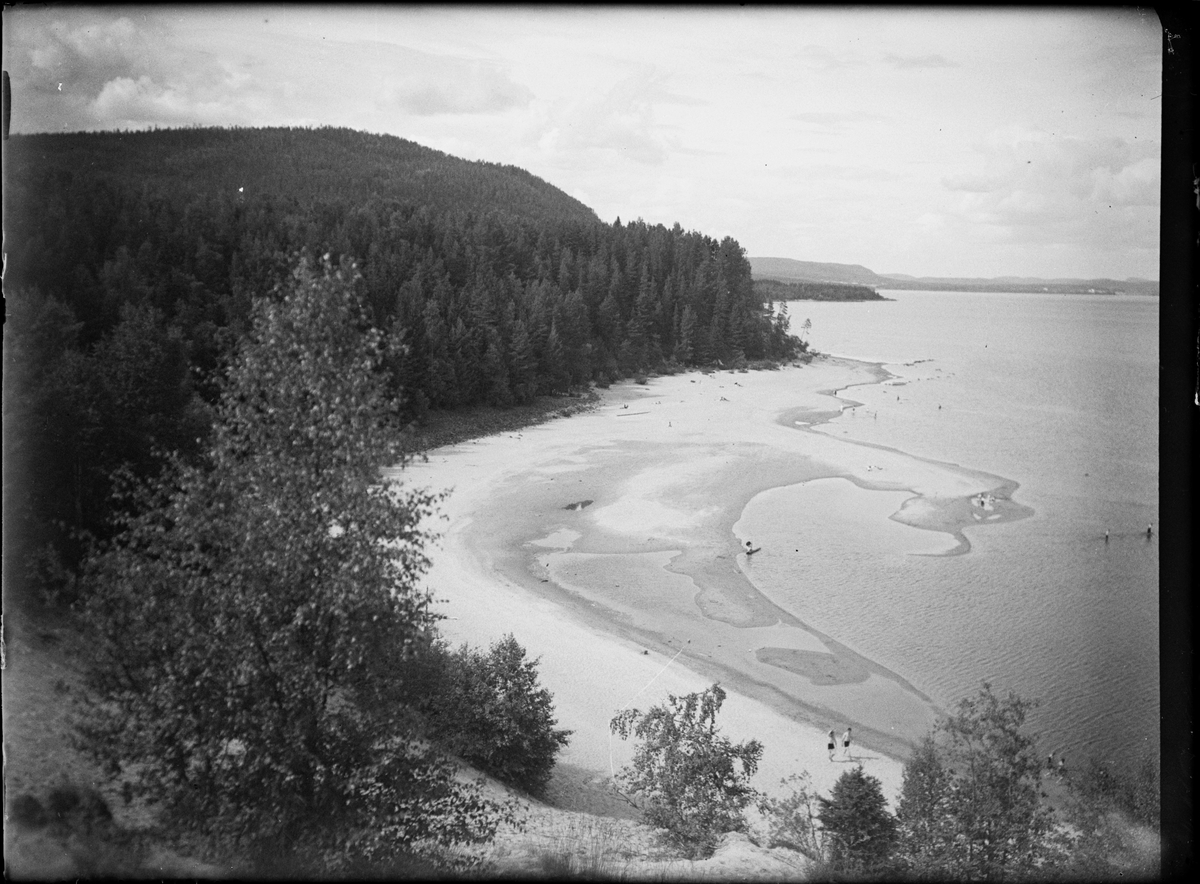 Skötsner-Edhlund, Vy över strand och skog, Sverige