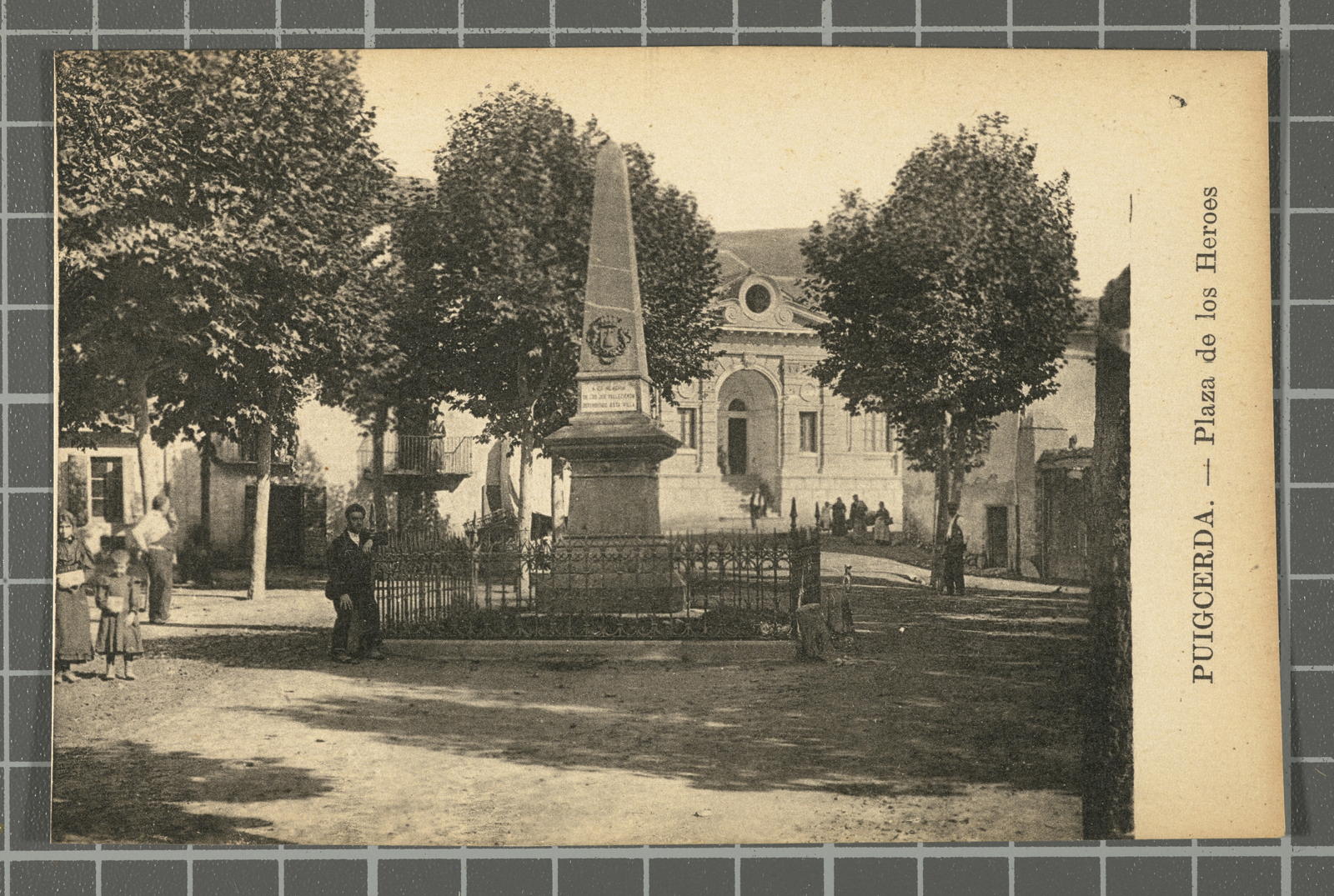 Desconegut, Puigcerda.- Plaza de los Heroes
