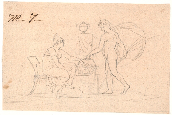Nicolai Abildgaard, To figurer
