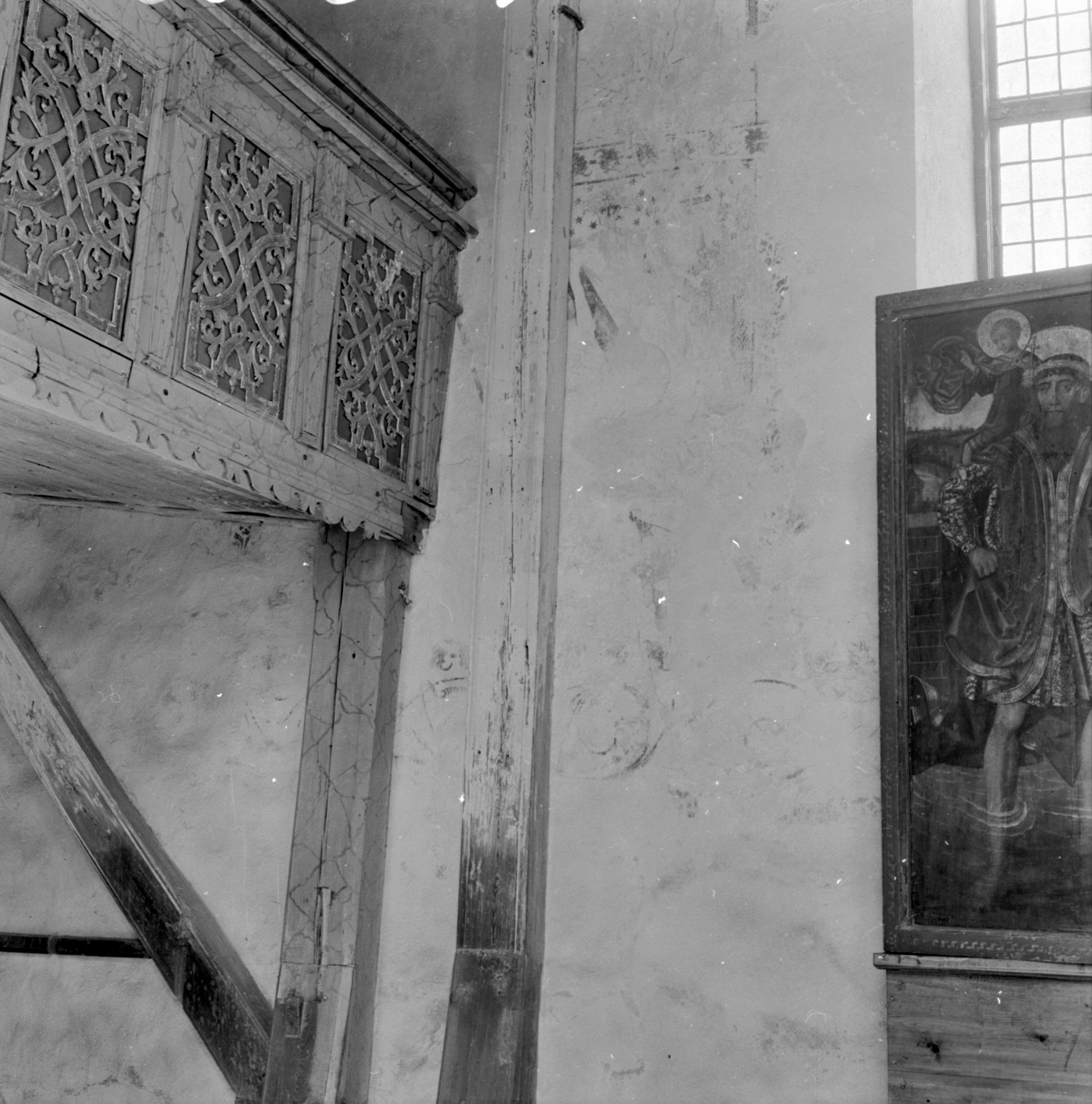 Iwar Anderson, Enånger, gamla kyrkan