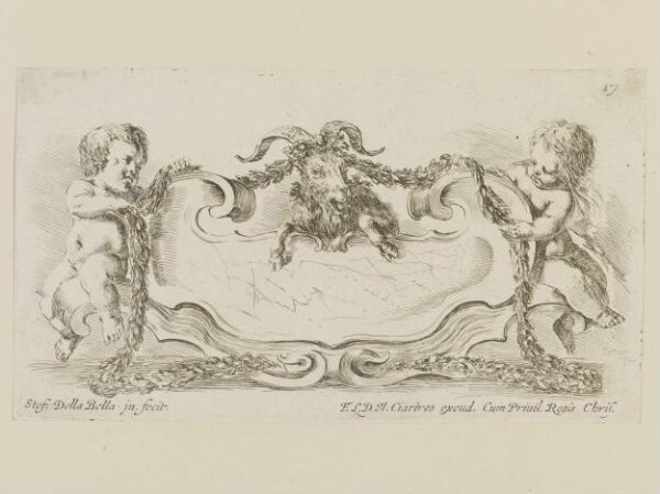 Stefano della Bella, Raccolta di varii cappriccii et nove inventioni di cartelle et ornamenti