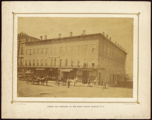 Alexander Gardner, [Eldridge House, Lawrence, Kansas]
