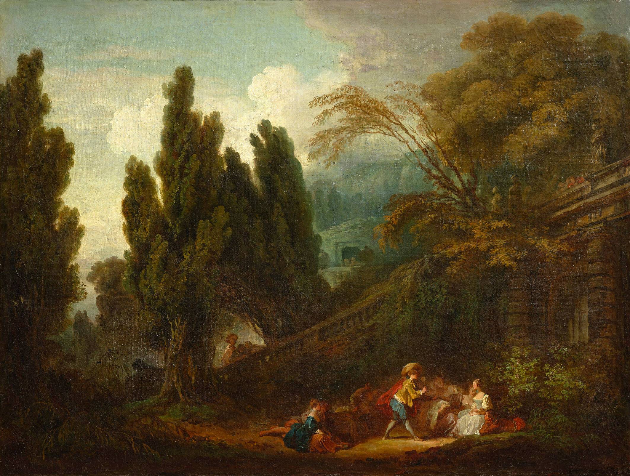 Jean-Honoré Fragonard, Le Jeu de la palette