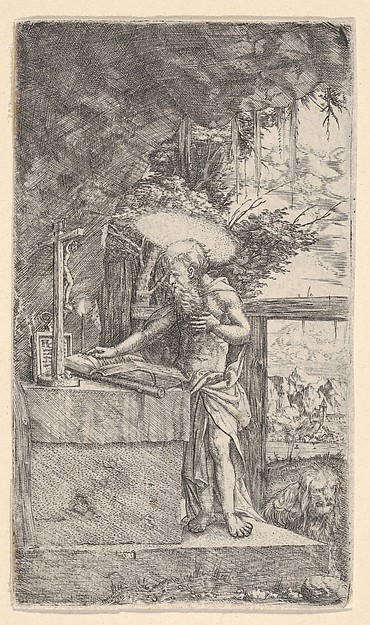 Albrecht Altdorfer, Saint Jerome Reading