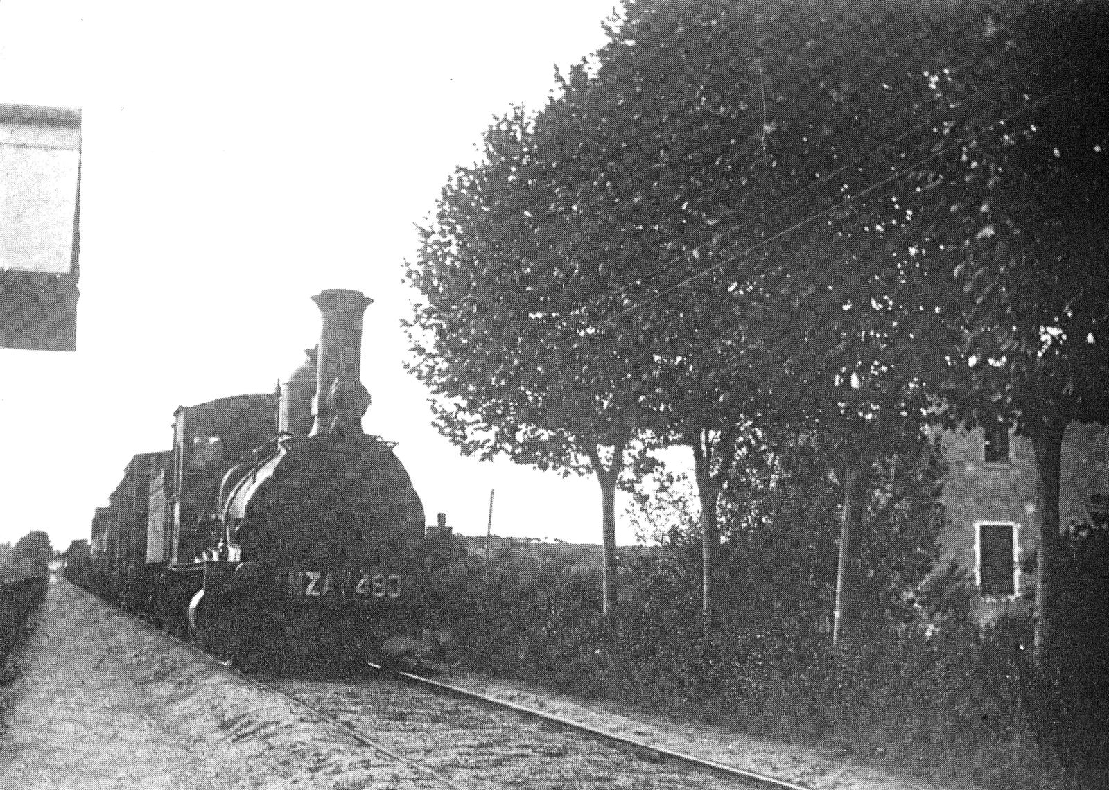 Desconegut, [Locomotora MZA]
