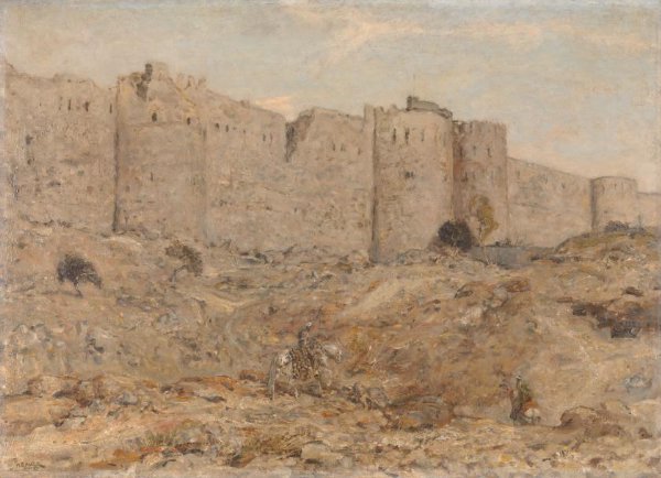 Marius Bauer, City wall in India