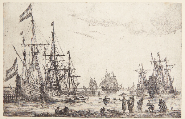 Reinier Zeeman, Fire skibe bag en bølgebryder