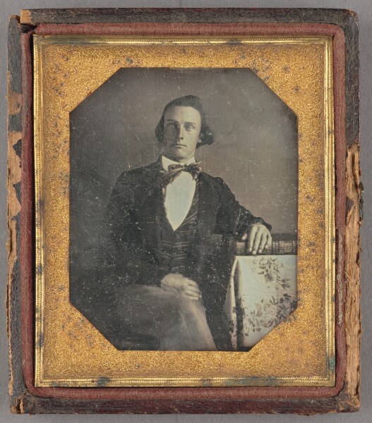 Unknown, [Portrait of a Seated Man]